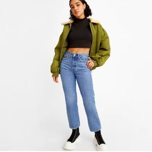 Levi's Premium Wedgie straight Jeans Size 28